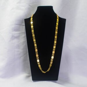 NECKLACE SINGEL STRING GOLD COLOUR SMALL COINS