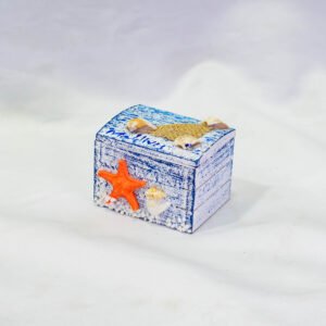 MEDITERRANEAN STYLE JEWELRY BOX 7.5X5.5CM