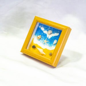 SEASHELL PHOTOFRAME 11X11CM