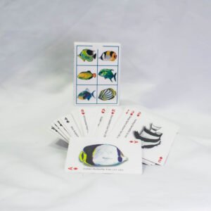 PLAYING CARD PLASTIC FISH