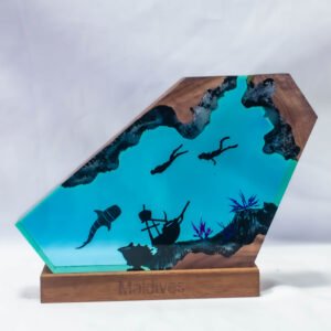 BED LIGHT LAMP UNDER WATER SCENERY