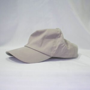 CAP COTTON GRAY   PLAIN