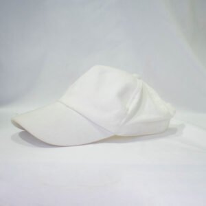 CAP COTTON WHITE PLAIN