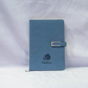 GIFT NOTE BOOK TAILLES FISH LIGHT BLUE