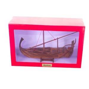 DHONI WITH BOX RED VELEVT / GLASS 9.50"