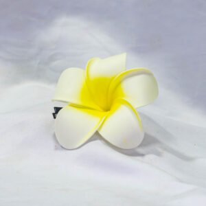 HAIR CLIP FLOWER FRANGIPANI BOALHKIKIRI