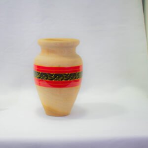 POT / GULHI LAAJEHI LINE PLAIN WOOD 7x7..